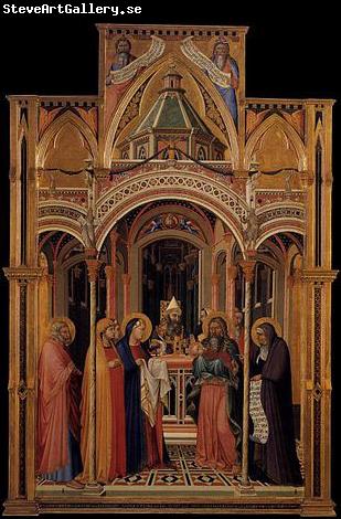 Ambrogio Lorenzetti Presentation at the Temple